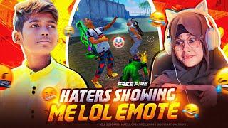 HATERS SQUAD SHOWING ME LOL EMOTE  EMOTE REVENGE ON LIVE  @NonstopGaming_