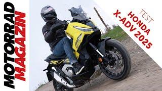 Böser Blick! Honda X ADV 750 2025 im Test – Feineres DCT, bessere Offroad-Abstimmung