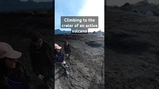 Have you ever seen the crater of an active volcano? Mount Bromo, East Java, Indonesia