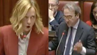 SCONTRO TRA GIORGIA MELONI E ANGELO BONELLI ALLA CAMERA DEI DEPUTATI