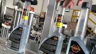 ODM  Automatic Two Sides Square Can Conical Bottles Labeling Machine 1500W