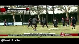 Milanello Allenamento 06-02-2013 Part 1