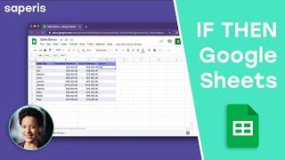 Google Sheets IF THEN Formula