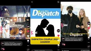 DISPATCH COUPLE 2024: LEAKED| BTS JUNGKOOK | BLACKPINK ROSE | COUPLE 2024