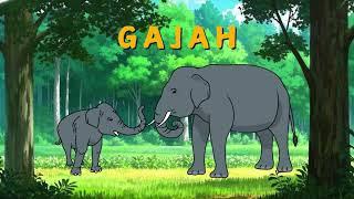 Belajar Nama Hewan | Video Animasi Hewan | Safari Edukasi