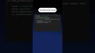 Send Bulk Emails Using Gmail in Python | Easy Automation Script