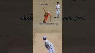 5 years old bowling like mitchell starc  #analysis #ausvsind #cricket #cricketlover #shorts #yt