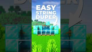 Easy String Duper in Minecraft! #minecraft #shorts