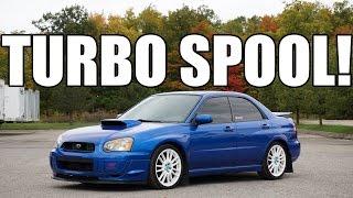 2004-2005 Subaru WRX - K&N Intake + Genie Exhaust. TURBO SPOOL SOUNDS!