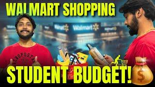 I went shopping at Walmart with JUST 50$…