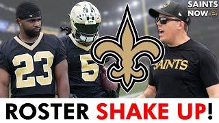 New Orleans Saints SHAKE THINGS UP With Multiple Roster Moves!