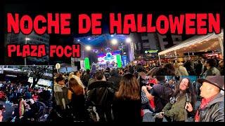 NOCHE DE  HALLOWEEN  EN LA AV  AMAZONAS QUITO  ECUADOR