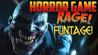 LAUGH TO DEATH! Horror Game Rage Montage!