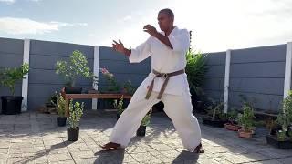 Hennie Bosman School of Karate | Lockdown Kyokushin Footwork Drills | Sensei Wayne