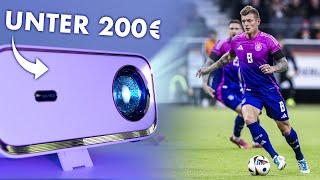 Der beste Full HD Beamer für unter 200€ für die EM! Wanbo X5 im Test