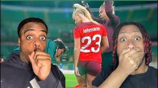 Craziest Moments in Women's Football (REACTION)!