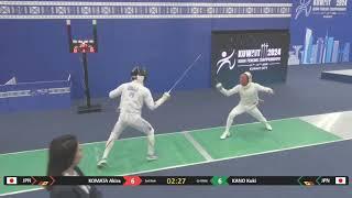 Asian Champs 2024 SME - L8 - Komata Akira JPN v Kano Koki JPN