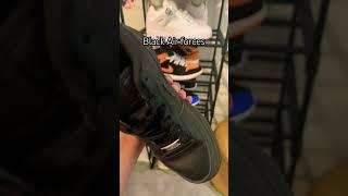 I got dat black Air Force 1 energy  road to 800 subs#sneakerfam #shoecollector