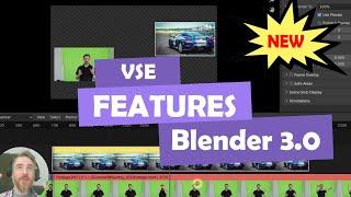 Blender 3.0 - NEW Features in the Video Sequence Editor (VSE) - (Discovery Mode!)