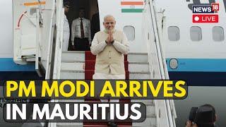 PM Modi LIVE | PM Modi In Mauritius | Mauritius PM Navinchandra Receives PM Modi At Airport | N18G