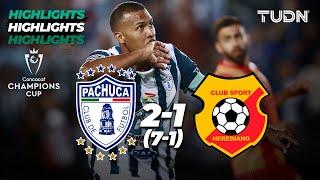 HIGHLIGHTS - Pachuca (7)2-1(1) Herediano | CONCACHAMPIONS 2024 | TUDN