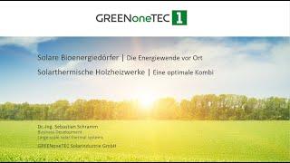 Solare Bioenergiedörfer: Die Energiewende vor Ort (Austria Solar Webinar 21)