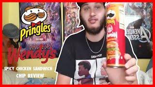 Wendy's Spicy Chicken Sandwich Pringles  Review