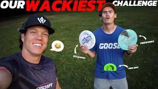 WE PLAYED A BATTLE WITH THESE DISCS?! | Ezra VS Goose