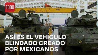 Vehículos blindados son fabricados por ingenieros militares de la Sedena - Las Noticias