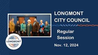 City Council Regular Session 11/12/24