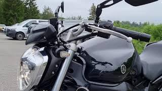 2008 Yamaha FZ6-N S2 cold engine start and walkaround