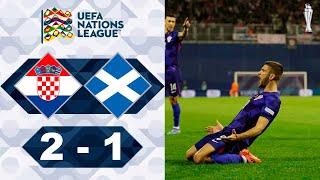 Croatia vs Scotland | 2-1 | Highlights | UEFA Nations League 2024-25