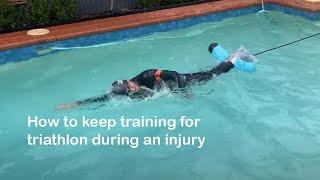 Ironman Triathlon Training  - You Can Always Keep Moving During An Injury (When Addicted).