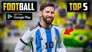 Top 5 Best Football Games For Android in 2024 ll best football games for android