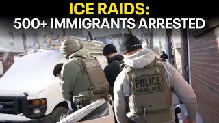 Mass deportations underway? 538 illegal immigrants arrested today in ICE raids