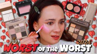 after testing 500 products..THE WORST MAKEUP OF 2024