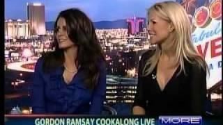 Angelina Altishin and Diana Davis Gordan Ramsey Cook Along News Plug