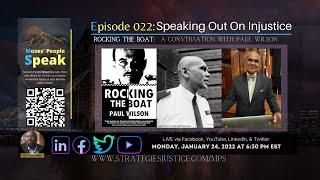 Ep 022: "Rocking the boat." A conversation with Paul Wilson