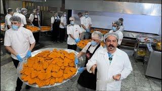 این آشپزخونه خواب نداره !  | Mastering the Masses: Inside the Making of 7000 Daily Meals