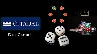 Citadel Quant Interview Problem | Dice Game III