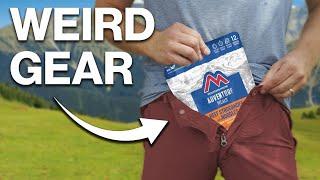 I Bought The WEIRDEST Backpacking Gear I Could Find