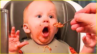 Funny Hungry Babies Love Foods - Peachy Vines