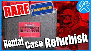 Virtual Boy Blockbuster Video Rental Case DIY Refurbish