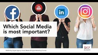 Which Social Media is most important?