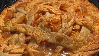 Caramel Apple Pie | Homemade Caramel Sauce | How to make Recipe