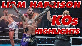 10 Minutes of Liam Harrison’s Muay Thai WARS & KO Highlights | YOKKAO