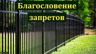 "О благословении запретов". Ю. В. Свиридченко. МСЦ ЕХБ