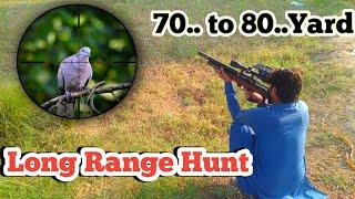 Long Range (70..to..80) Yard Hunt With PCP Air Rifle