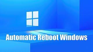 How to Schedule Auto Reboot\Shutdown in Windows 10/11 (EASY)