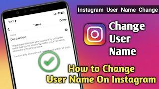 How to Change Name on Instagram | Instagram Account Name Change